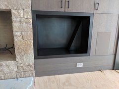 Blackened Stainless Firebox