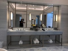 Nickel plated brass vanity