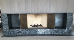 Blackened Stainless Firebox