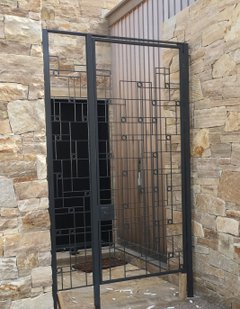Aluminum Entry Gate